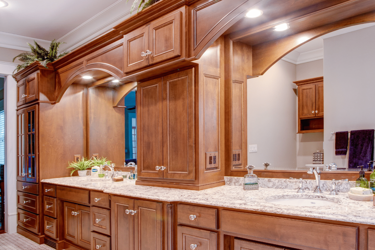 Custom Bathroom Cabinets in Michigan