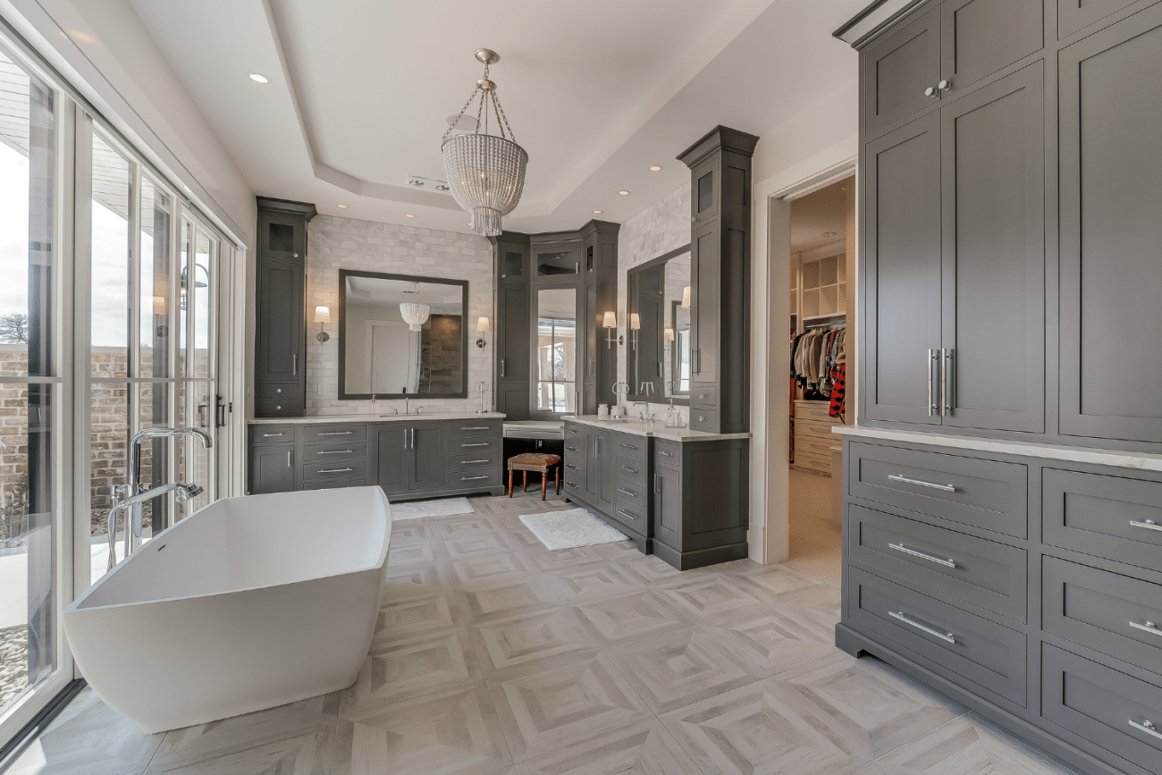 Custom Bathroom Cabinets in North Carolina