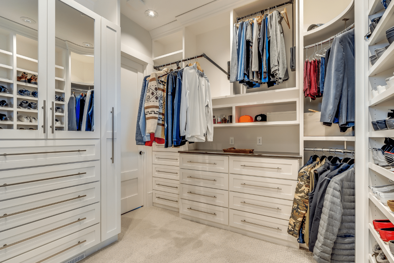 Custom Bedroom and Closet Cabinets in North Carolina