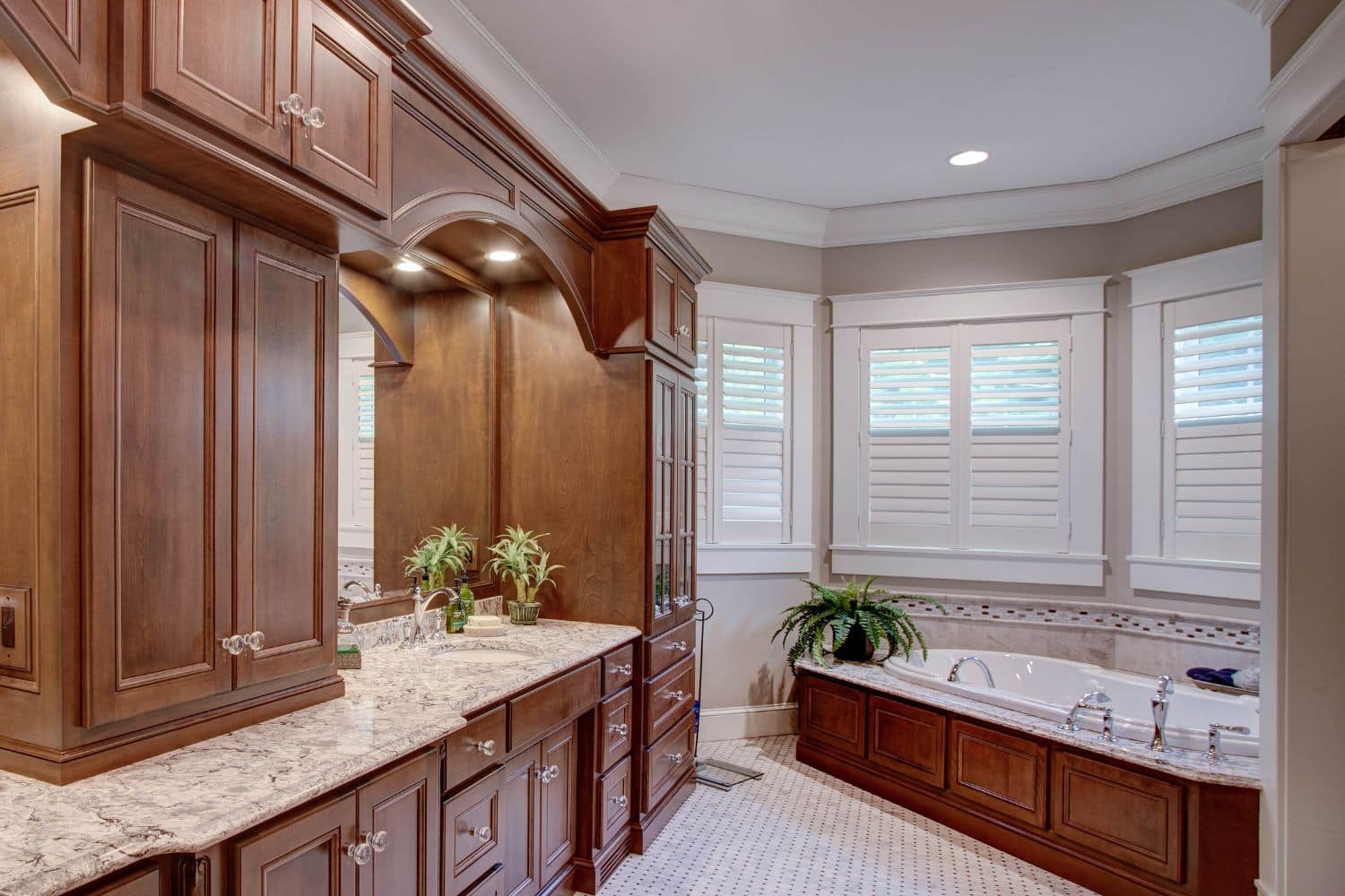 custom kitchen cabinets with an island in middlebury, indiana