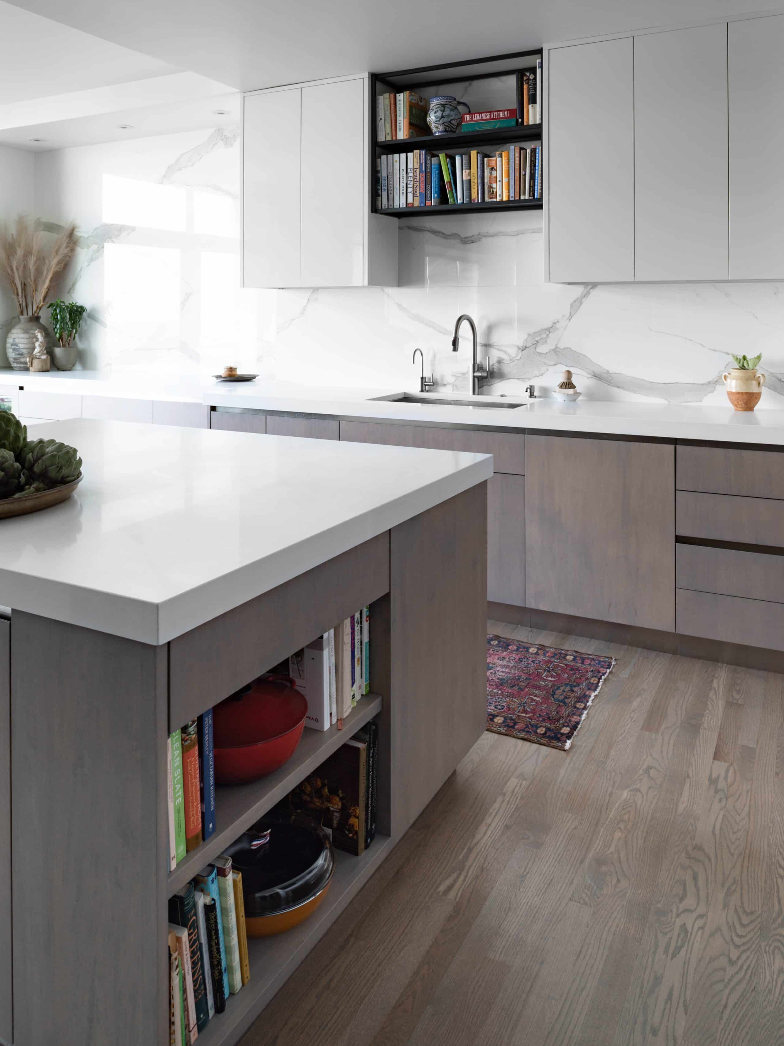 beautiful stove hood in custom kitchen cabinets in middlebury in