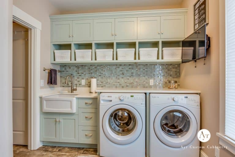 custom laundry cabinetry in elkhart in