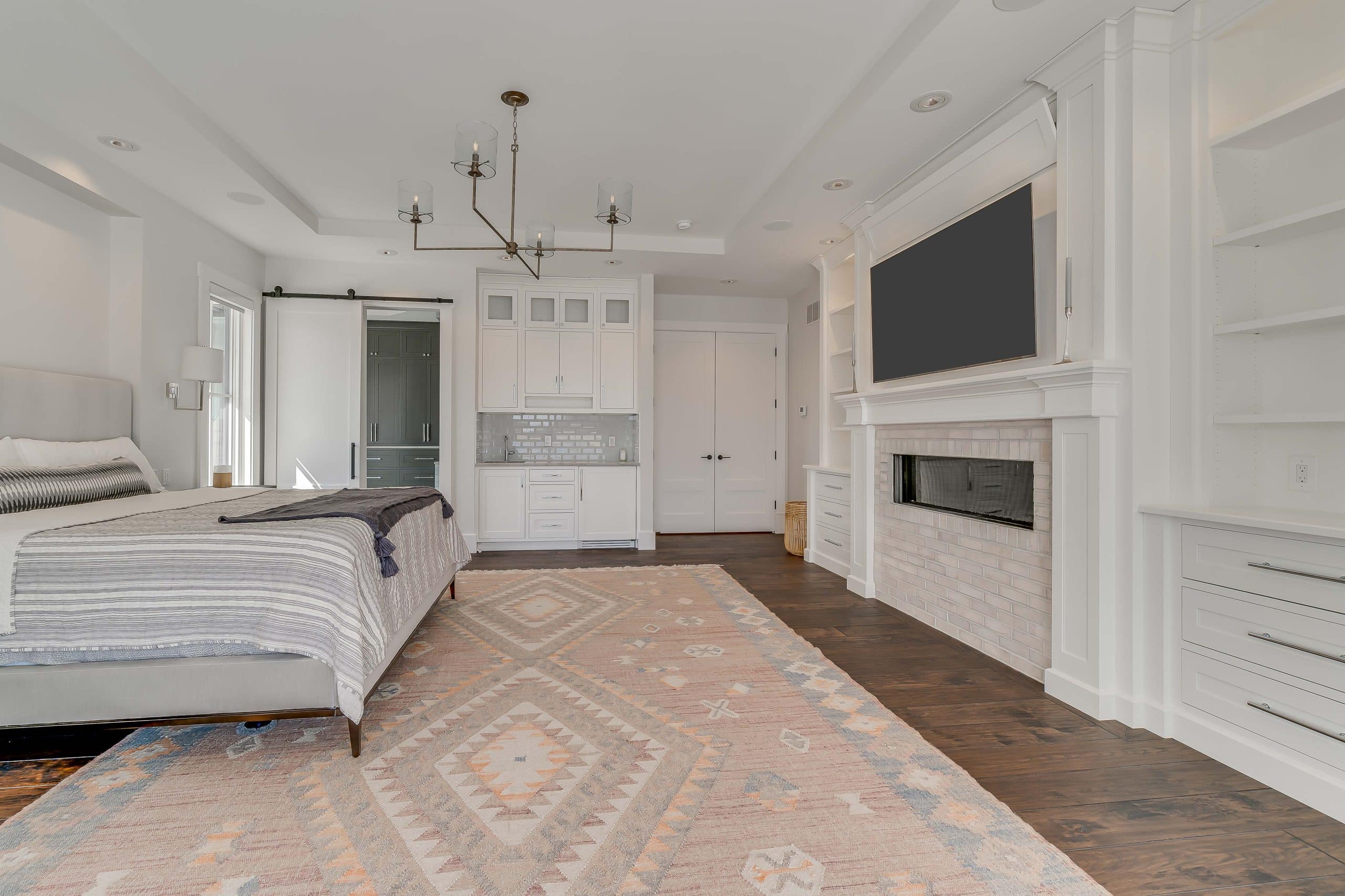 master bedroom cabinetry in middlebury in