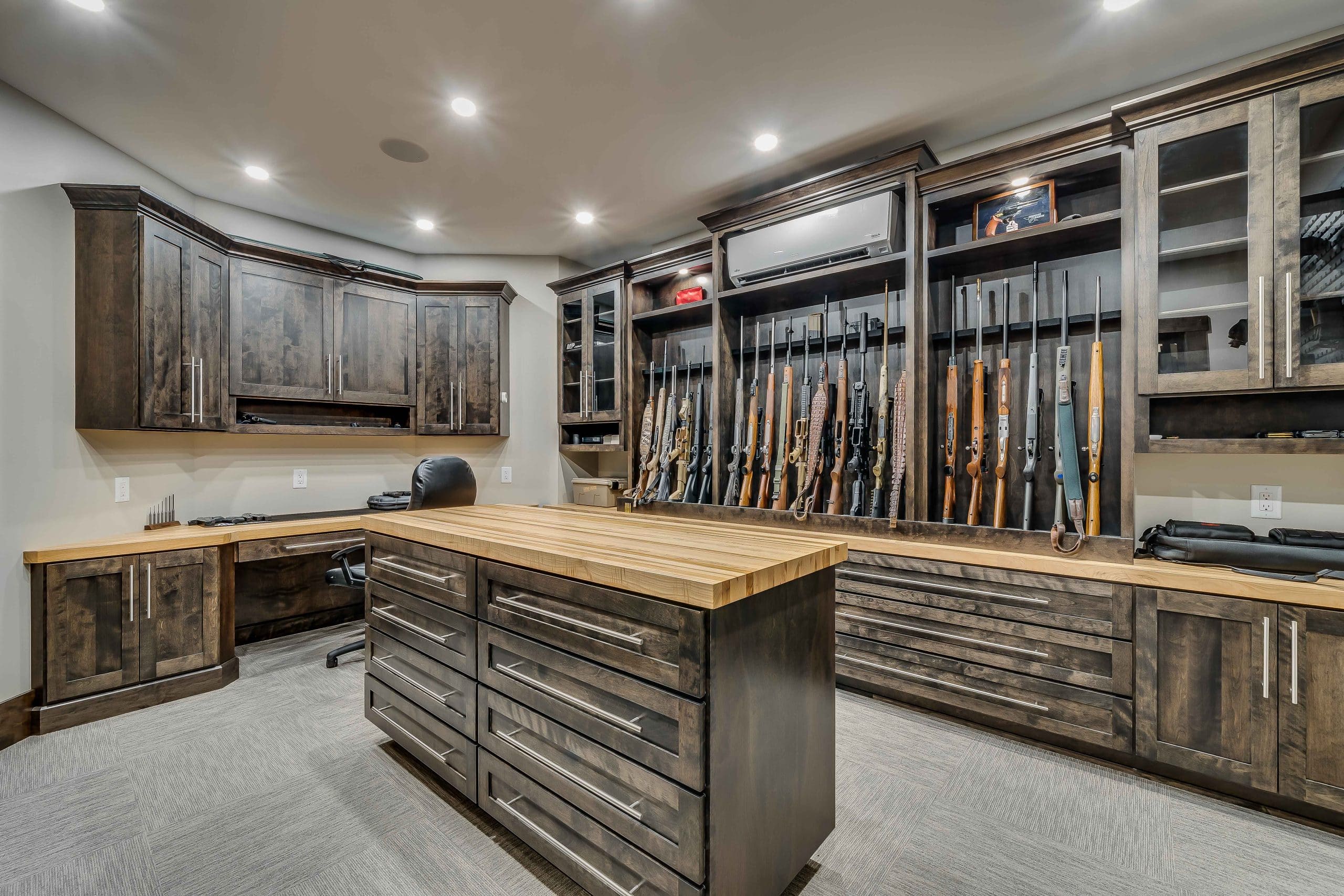 custom gun storage in middlebury in