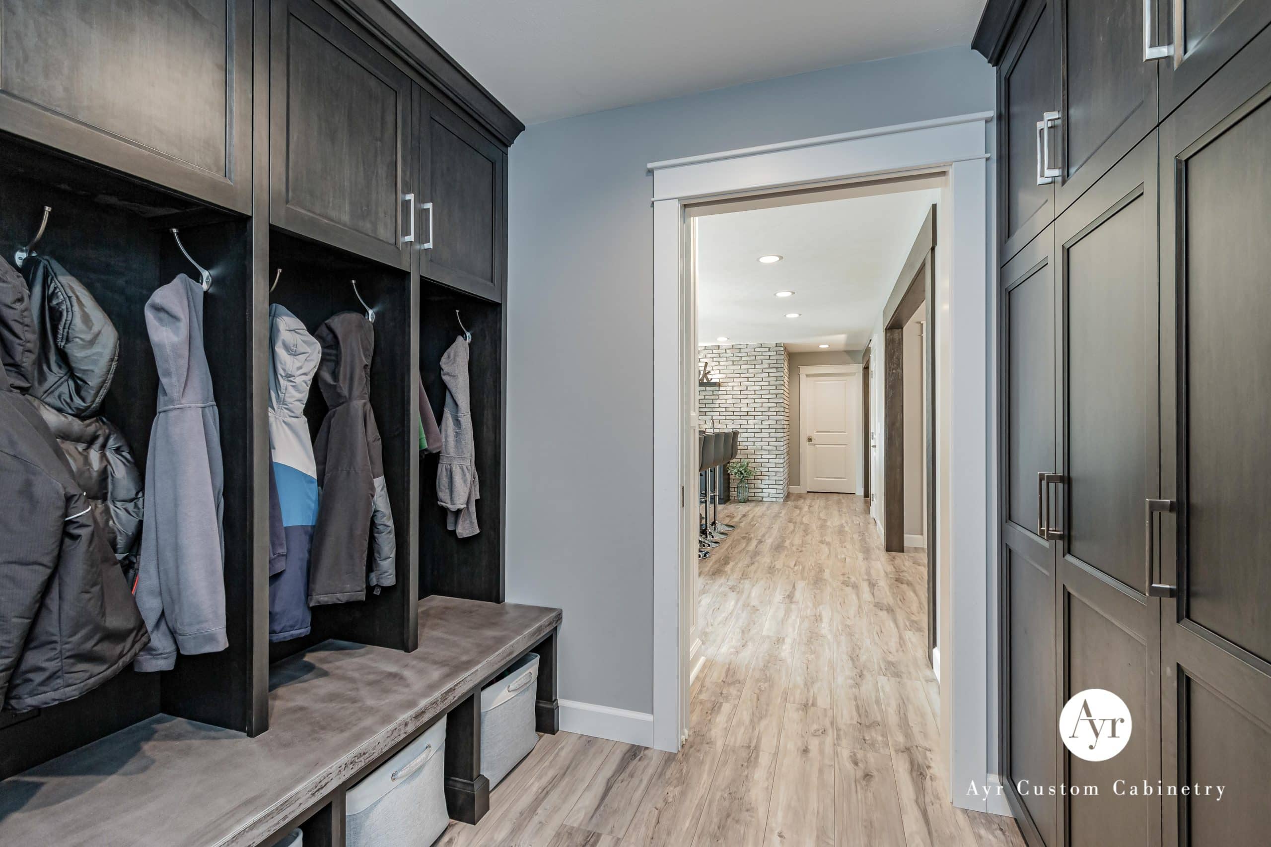 mudroom cabinetry in nappanee indiana