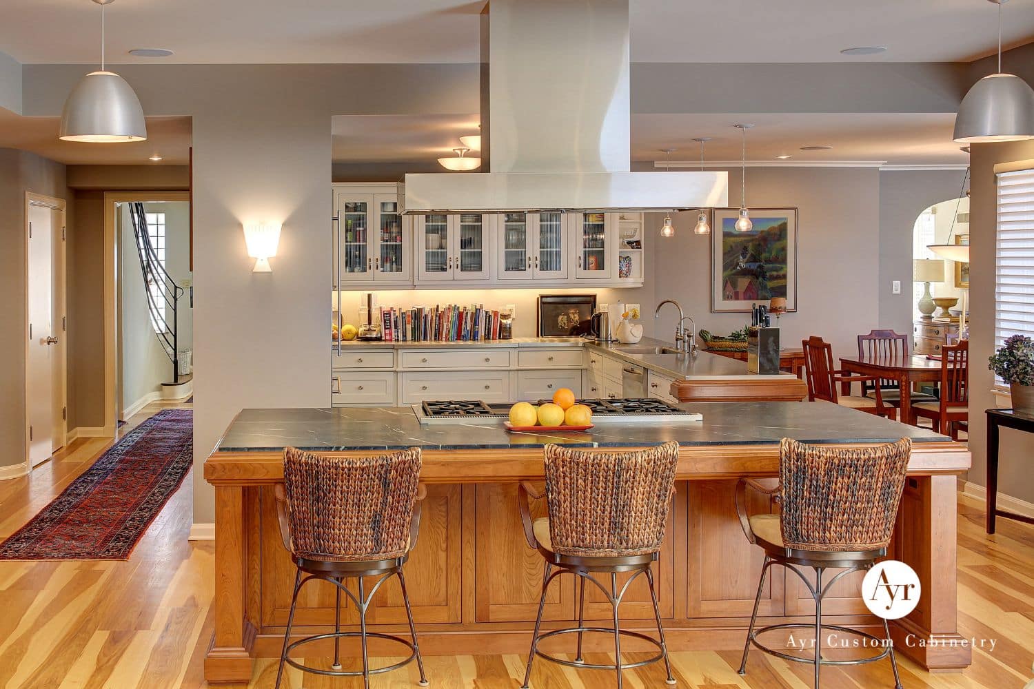 View of custom kitchen project in South Bend IN