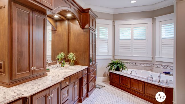 custom bathroom cabinets in diamond lake mi